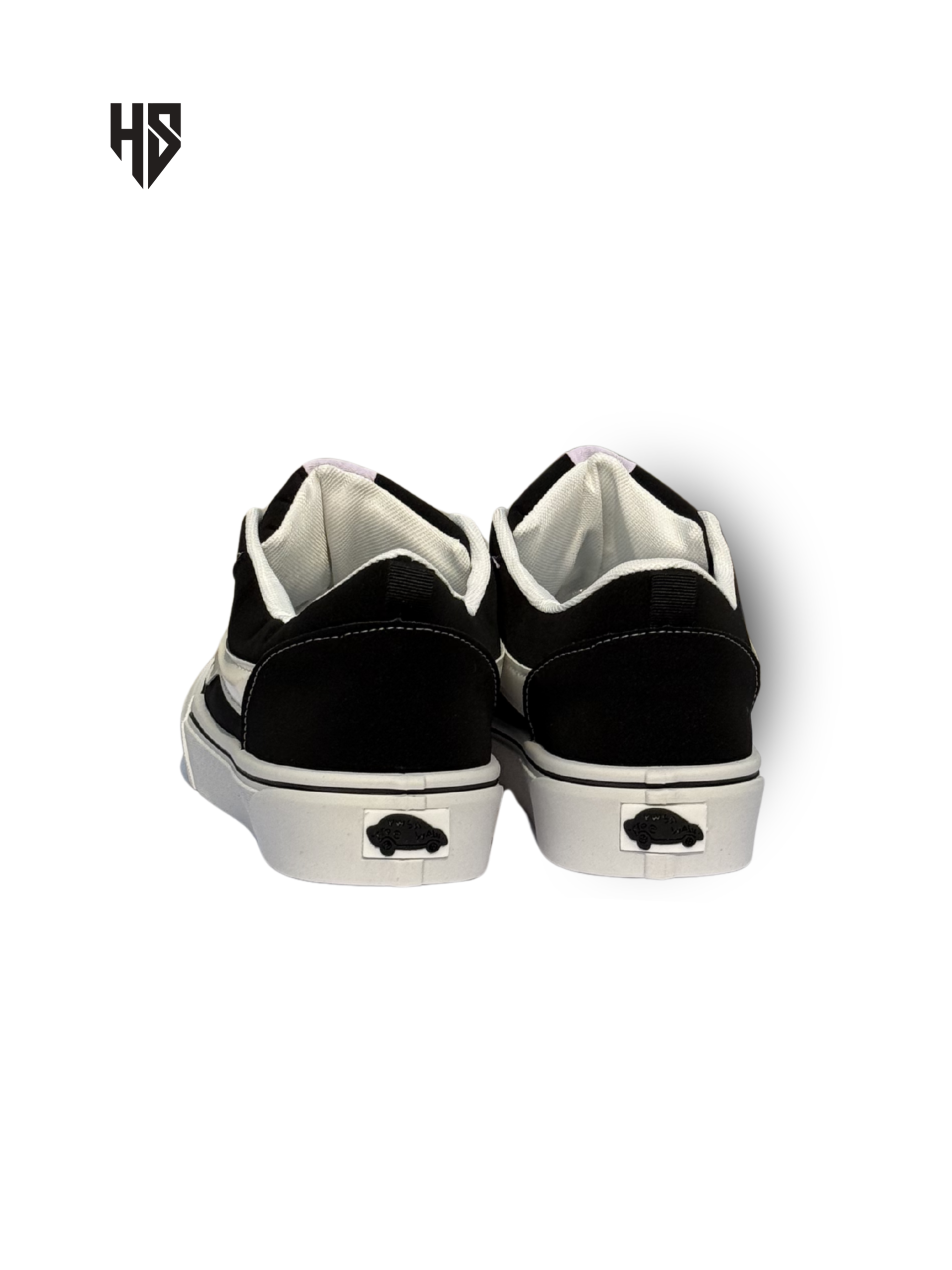 Streetwave β Premium Black & White Unisex Sneakers - Image 5