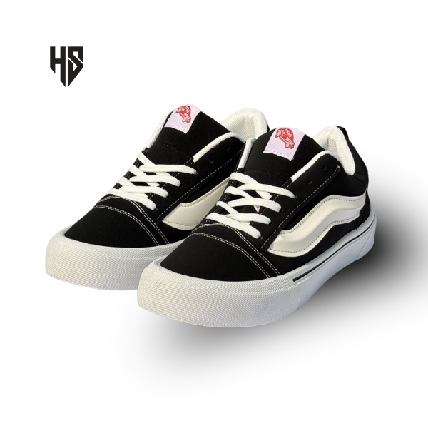 Streetwave – Premium Black & White Unisex Sneakers - Image 2